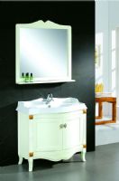 十大品牌卫浴-阿里斯顿纯欧典雅橡木浴室柜
